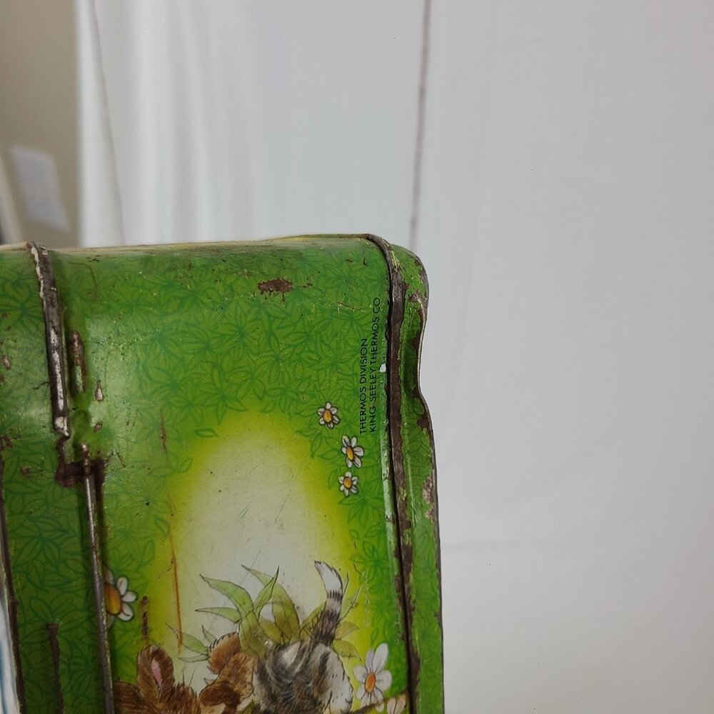 Vintage 1978 Wags 'N Whiskers Metal Lunch Box with ‎ NO Thermos - Picture 9 of 13